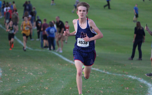 Big Nine and Gopher Conference Meet in Cross Country, and Volleyball scores from Tuesday