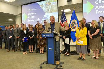 Minnesota governor rolls out plan to fight climate change